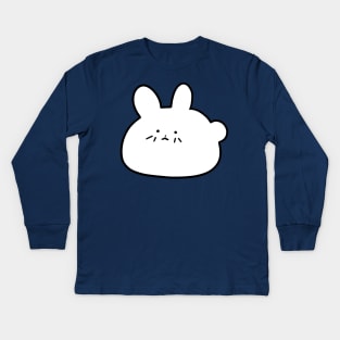 Bunny Blob Kids Long Sleeve T-Shirt